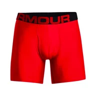 Majtki męskie - Bokserki męskie Under Armour  Tech 6in 2 Pack-RED M - miniaturka - grafika 1