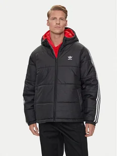 adidas Kurtka zimowa adicolor JD9071 Czarny Regular Fit - Kurtki męskie - miniaturka - grafika 1