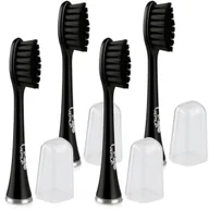 Końcówki do szczoteczek elektrycznych - 4x Końcówki do SEYSSO Carbon Basic Professional GOLD OXYGEN GO SUPERIOR HYPERTECH PRZEZROCZYSTE - REPTILA - miniaturka - grafika 1