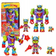 Figurki dla dzieci - SUPER ZINGS THINGS SUPERBOT FURY STORM + KID FURY+KARTKA ELEKTRONICZNA - miniaturka - grafika 1
