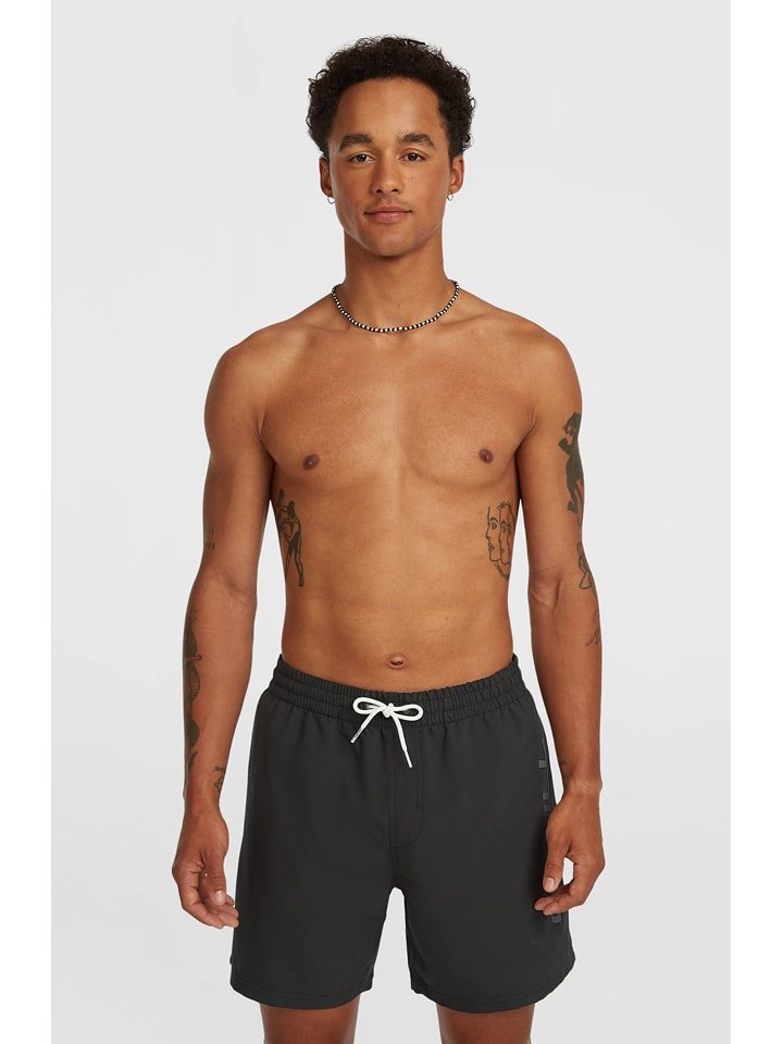 O'Neill Szorty kąpielowe w kolorze czarnym