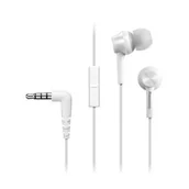 Słuchawki - Panasonic RP-TCM115E białe (RP-TCM115E-W) - miniaturka - grafika 1