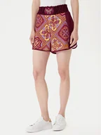 Spodenki damskie - adidas Szorty sportowe FARM Premium JW4482 Bordowy Loose Fit - miniaturka - grafika 1