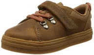 Buty dla chłopców - Clarks Nova Bar K sneakersy chłopięce, Tan, 27.5 EU - miniaturka - grafika 1