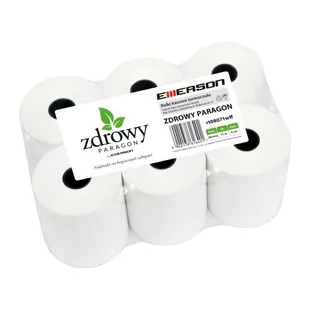 Rolka Termiczna - Zdrowy Paragon 80 Mm X 71 M Karton = 36 Rolek - Przybory szkolne - miniaturka - grafika 1