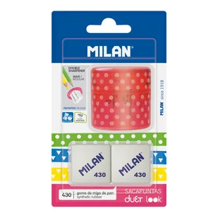 Milan temperówka, różowa - Temperówki - miniaturka - grafika 1