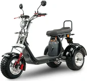 Skutery - Bili Bike Skuter elektryczny BILI COCO SPORT TRÓJKOŁOWY czarny - miniaturka - grafika 1
