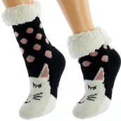 Skarpetki dla dzieci - Skarpetki dziecięce zimowe antypoślizgowe 32-35 wysoka jakość - miniaturka - grafika 1