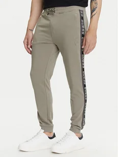 Guess Spodnie dresowe Z2YB19 K6ZS1 Khaki Regular Fit - Spodnie sportowe męskie - miniaturka - grafika 1