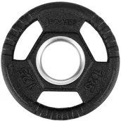 Pozostały sprzęt siłowy - HMS TOH01 CZARNY TALERZ OLIMPIJSKI ŻELIWNY 1.25 KG - miniaturka - grafika 1