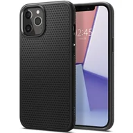 Etui i futerały do telefonów - Spigen LIQUID AIR ETUI NA IPHONE 12/12 PRO MATTE BLACK 16755 - miniaturka - grafika 1