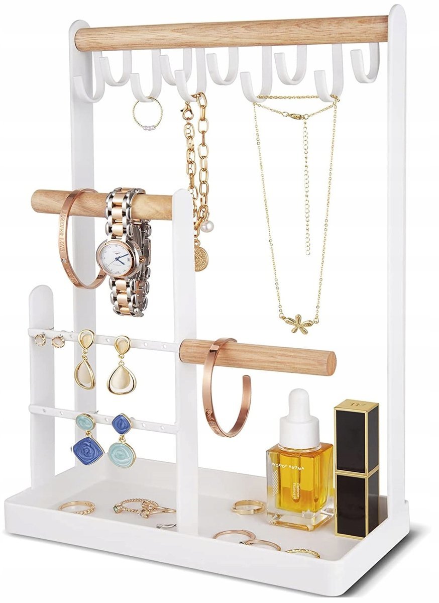 WIESZAK NA BIŻUTERIĘ STOJAK NA KOLCZYKI BIŻUTERII