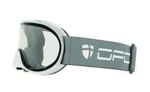 Gogle PERFORMANCE SNOWBIRD Matt White Clear/CAT.0 + ETUI - Gogle narciarskie - miniaturka - grafika 1