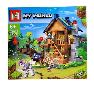 Zestaw klocków My World Minecraft 465 elementów - Klocki - miniaturka - grafika 1