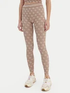 Legginsy - Guess Legginsy V5BB13 K2000 Brązowy Slim Fit - miniaturka - grafika 1