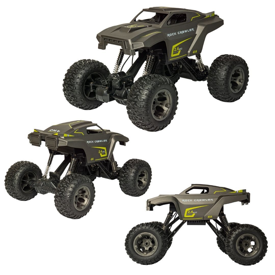 Crawler Monster Truck RC 1:10 – Zdalnie sterowany potwór RC szary