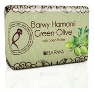 Mydła - Barwa Shea Butter Soap - GREEN OLIVE - Oliwkowe mydło w kostce BARBGOWKO - miniaturka - grafika 1