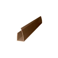 Inne materiały budowlane - U-profil zamykający 2100 mm: 8,  Dymiony brąz - miniaturka - grafika 1