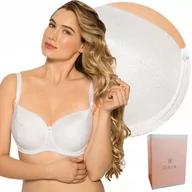 Biustonosze - ﻿biustonosz GAIA KATE 281 FULL CUP biały , 90B - miniaturka - grafika 1