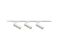 Lampy sufitowe - Oświetlenie punktowe do systemu szynowego FADO 3xGU10/10W/230V białe - miniaturka - grafika 1