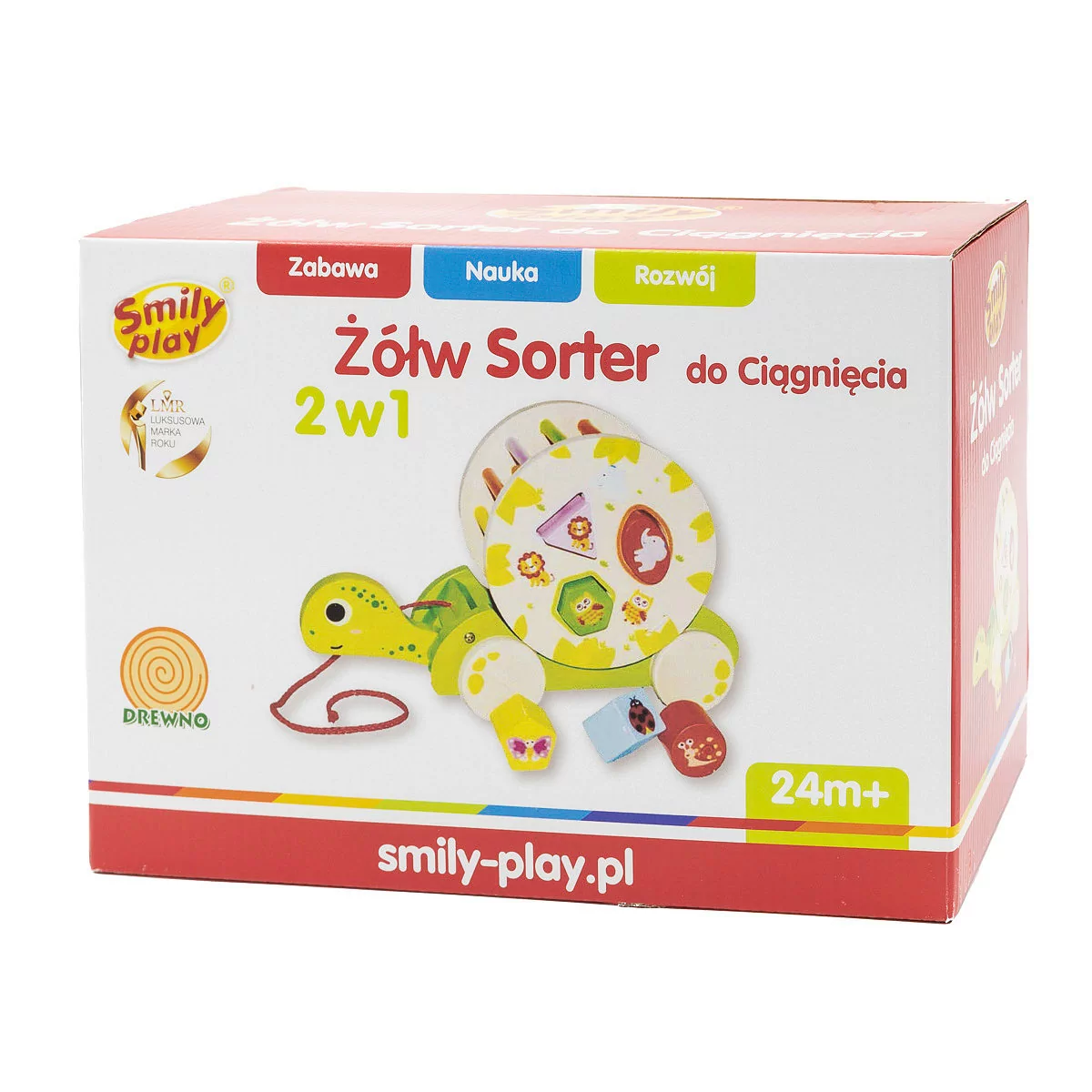 Smily Play Play Żółw Sorter Do Ciągnięcia 5905375823351