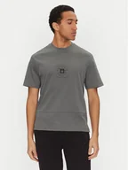 Koszulki męskie - HUGO T-Shirt Debostac 50535499 Szary Relaxed Fit - miniaturka - grafika 1