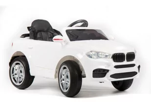 LEANToys   Auto na akumulator HL1538 Białe - Pojazdy elektryczne dla dzieci - miniaturka - grafika 1