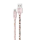 Kable USB - Tellur Graffiti Usb To Lightning Cable, 3A, 1M, Pink - miniaturka - grafika 1