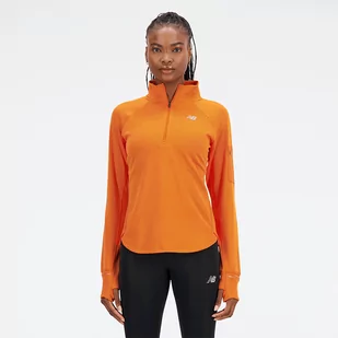 Bluza damska New Balance WT23252CEN  pomarańczowa - Bluzy damskie - miniaturka - grafika 1