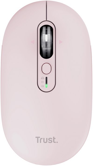 Trust Seron Hyperscroll Slim Bezprzewodowa różowa 26206