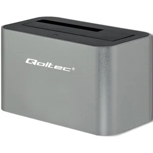 Qoltec Stacja dokująca dla dysku twardego Stacja dokująca dysków HDD/SSD | 2.5&quot 3.5&quot SATA | USB 3.0 50315 - Obudowy i kieszenie na dyski twarde - miniaturka - grafika 1