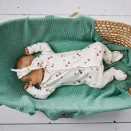 Pajacyki dla niemowląt - Pink No More Pajacyk niemowlęcy Cherries 56cm - miniaturka - grafika 1