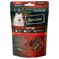 Przysmaki dla psów - Chewies Lucky Bits Adult - Tasty Mix, 3 x 100 g - miniaturka - grafika 1