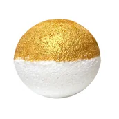 Kosmetyki do kąpieli - Soap&Friends Musująca kula do kąpieli Argan ze Złotem 110g - miniaturka - grafika 1