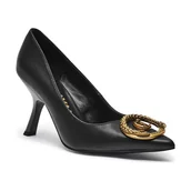 Czółenka - Just Cavalli Skórzane szpilki JASMINE - miniaturka - grafika 1