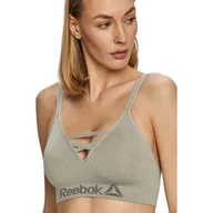 Bielizna sportowa damska - Stanik fitness cardio Reebok Maryna gładki - miniaturka - grafika 1