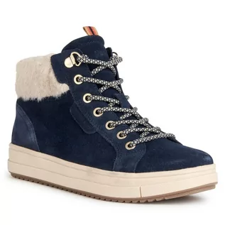 Buty dla dziewczynek - Sneakersy Geox J Rebecca Girl Wpf J26CVA 00022 C4021 S Dk Navy - grafika 1