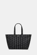 Torebki damskie - Lacoste torebka bawełniana kolor czarny NU4994PB - miniaturka - grafika 1
