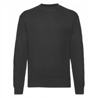 Bluzy męskie - Bluza Męska Set-in Sweat Czarny r. L - miniaturka - grafika 1