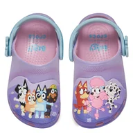 Buty dla dziewczynek - Klapki Crocs Bluey Multi Pink Cls Clg T 212370 Kolorowy - miniaturka - grafika 1