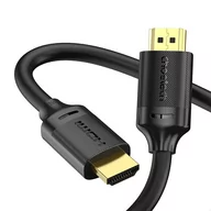 Kable komputerowe i do monitorów - Choetech XHH-TP20 kabel HDMI 2.1 (8K 60Hz 48Gbps / 4K 144Hz / 2K 165Hz) 3D Dynamic HDR 2m czarny - miniaturka - grafika 1