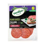 Produkty wegańskie i wegetariańskie - Verdino - Roślinne plastry salami - miniaturka - grafika 1