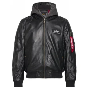 Kurtka Alpha Industries MA-1 D-Tec FL 123106 515 - Czarna - Odzież taktyczna i umundurowanie - miniaturka - grafika 1