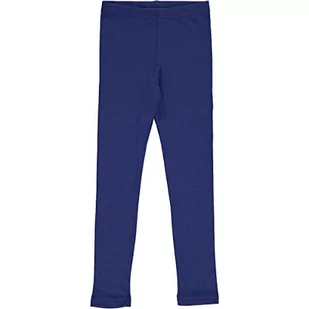 Fred's World by Green Cotton Chłopięce legginsy z wełny, Deep Blue, 140 (Szczup?y) - Legginsy - miniaturka - grafika 1