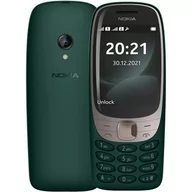 Telefony stacjonarne - Nokia 6310 TA-1400 (zielony) Dual SIM 2.8 TFT 240x320/16MB/8MB RAM/microSDHC/microUSB/BT - miniaturka - grafika 1