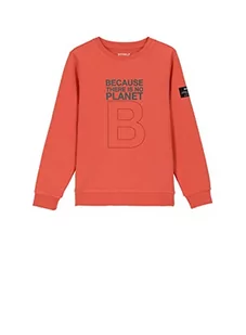 ECOALF, bluza dziecięca Balf, bawełniana z recyklingu, bluza z kapturem, bluza z rękawem, bluza z kapturem, bluza z kapturem, Pomarańczowy, 6 lat - Bluzy dla dziewczynek - miniaturka - grafika 1