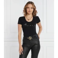 Koszulki i topy damskie - GUESS T-shirt SS RN SHINY | Regular Fit - miniaturka - grafika 1