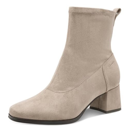 TAMARIS Damskie botki Comfort Boot, szare, rozmiar 38 EU, szary, 38 EU