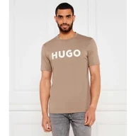 Koszulki męskie - HUGO T-shirt Dulivio Regular Fit - miniaturka - grafika 1