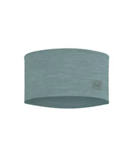 BUFF Opaska na głowę MERINO HEADBAND WIDE solid pool - Apaszki i szaliki męskie - miniaturka - grafika 1